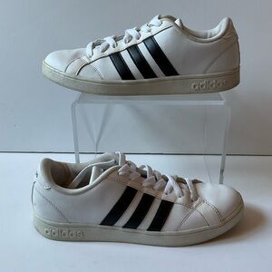 Adidas Women’s 8 Neo Baseline AW4409 Tennis Shoes White Black